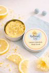 Gommage corporel naturel au citron et au calendula