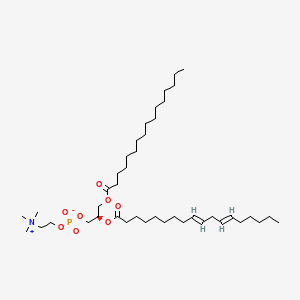 Structure moléculaire de Lécithine (Lecithin) — ingrédient actif en cosmétique naturel