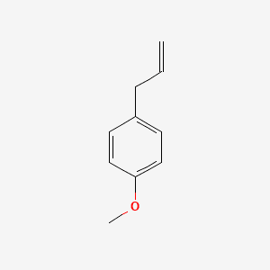 Structure moléculaire de Méthyl chavicol (Methyl Chavicol) — ingrédient actif en cosmétique naturel