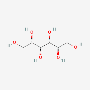 Structure moléculaire de Sorbitol (Sorbitol) — ingrédient actif en cosmétique naturel