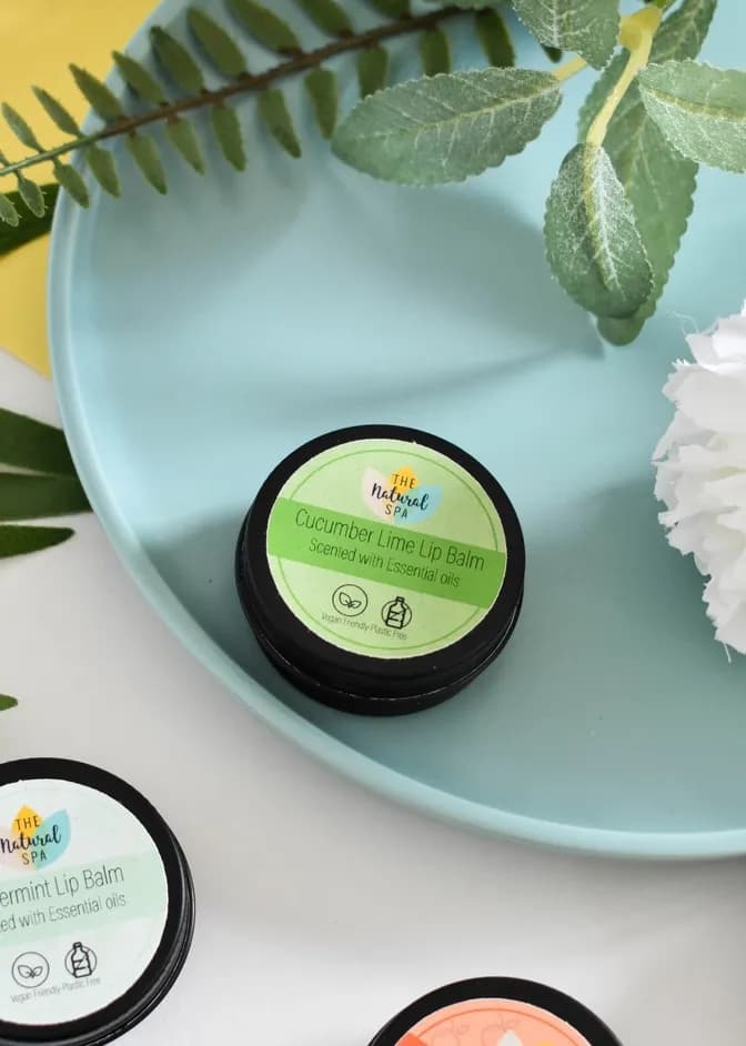 Beaume à lèvre au concombre et lime 05