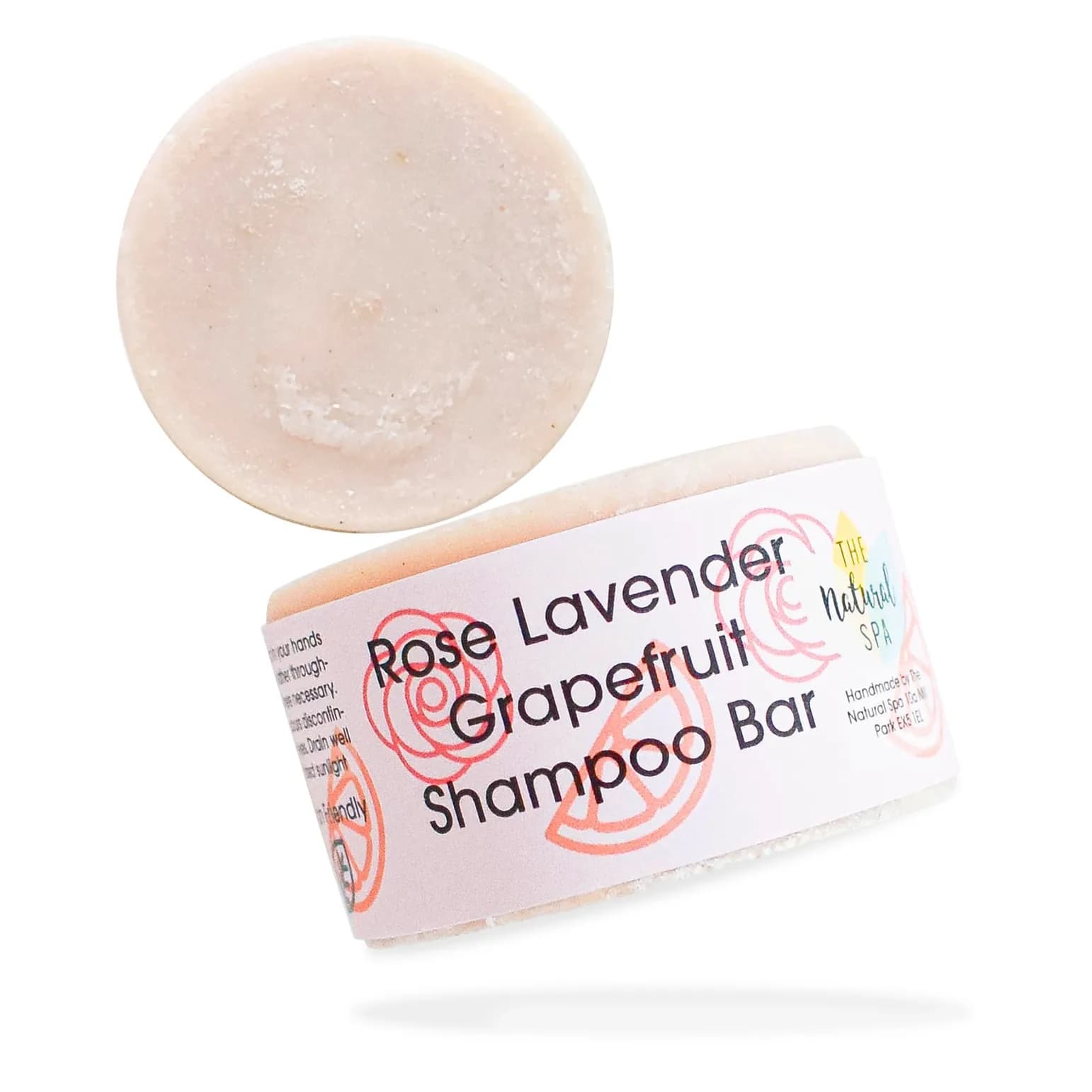 Shampooing solide rose, lavande et pamplemousse 09