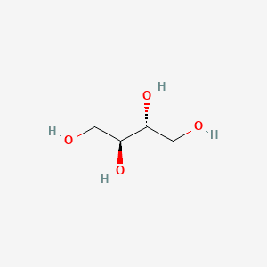 Structure moléculaire de Érythritol (Erythritol) — ingrédient actif en cosmétique naturel