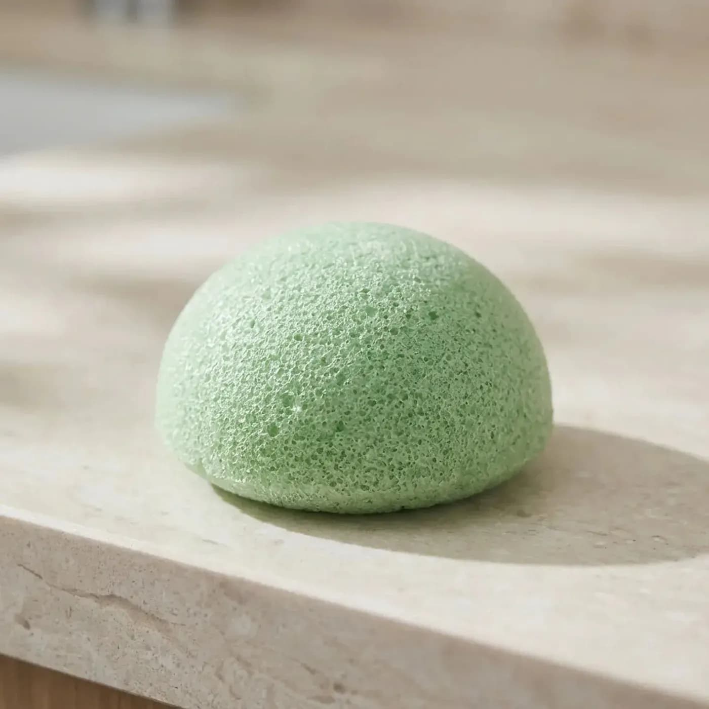 Éponge visage naturelle au konjac